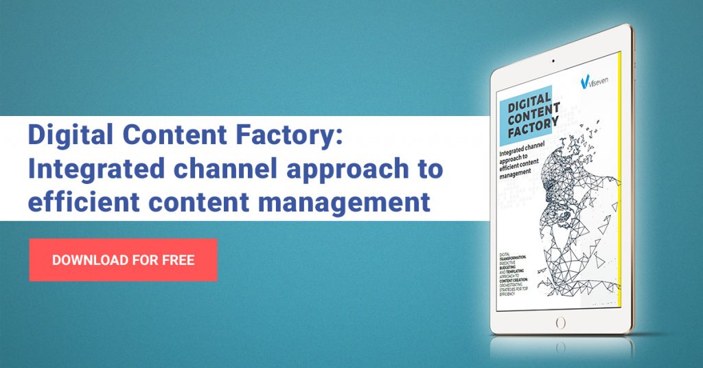 Integrated channel approach to efficient content management