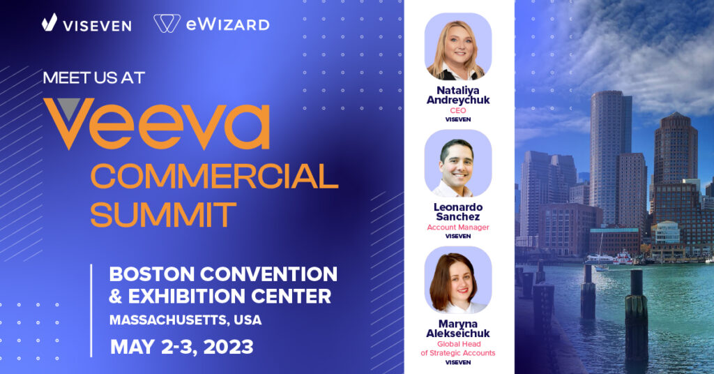 Veeva Commercial Summit in Boston 2023 Viseven