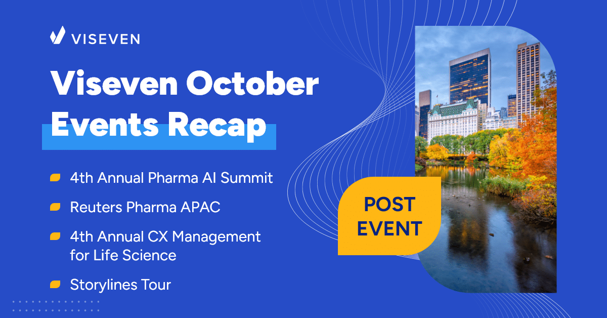 Viseven at Pharma Events: The September-October Recap 