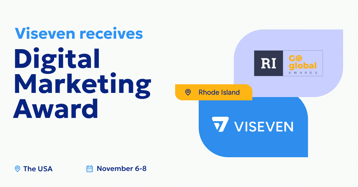 Viseven Wins the Digital Marketing Award 2023