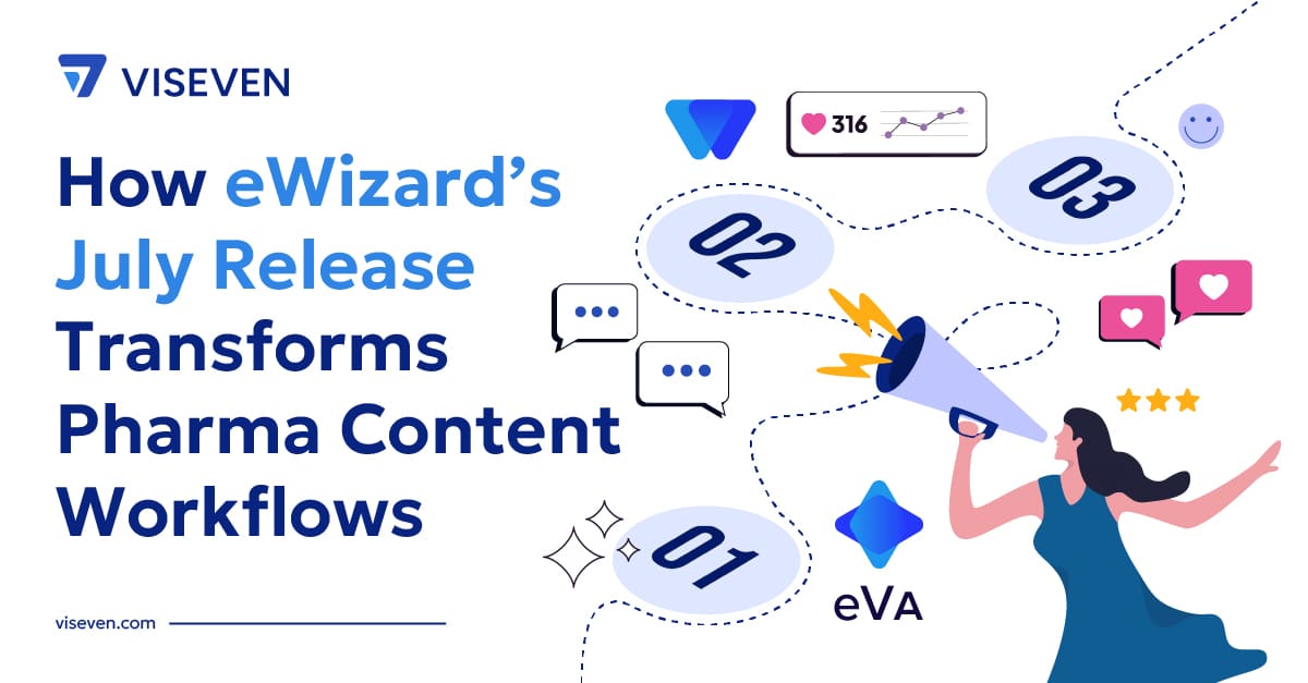 How eWizard’s July Release Transforms Pharma Content Workflows 