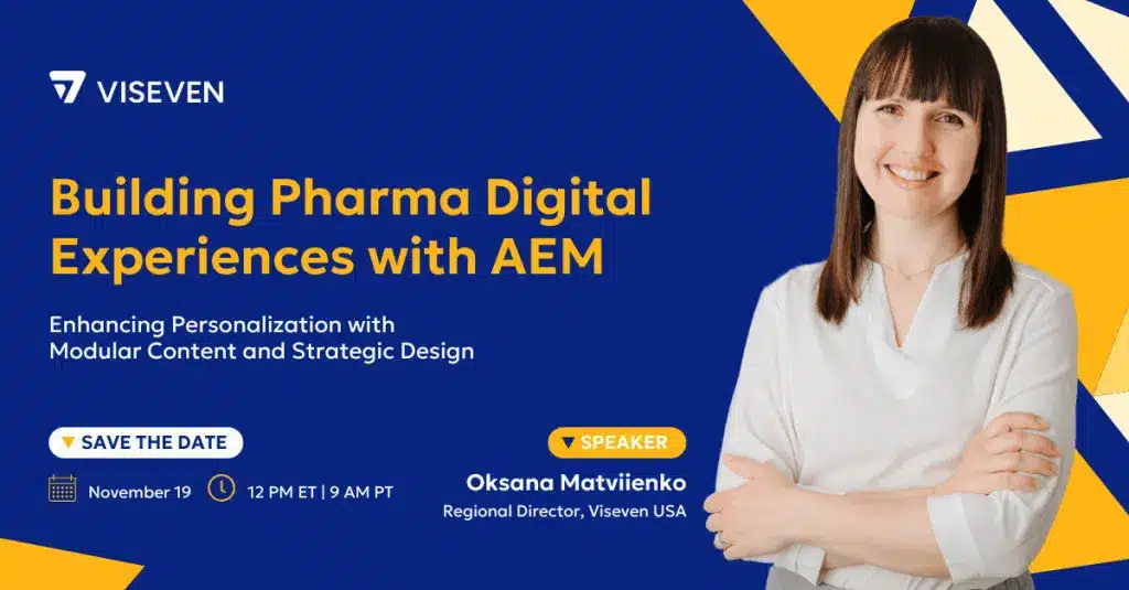 Building Pharma Digital Experiences with AEM