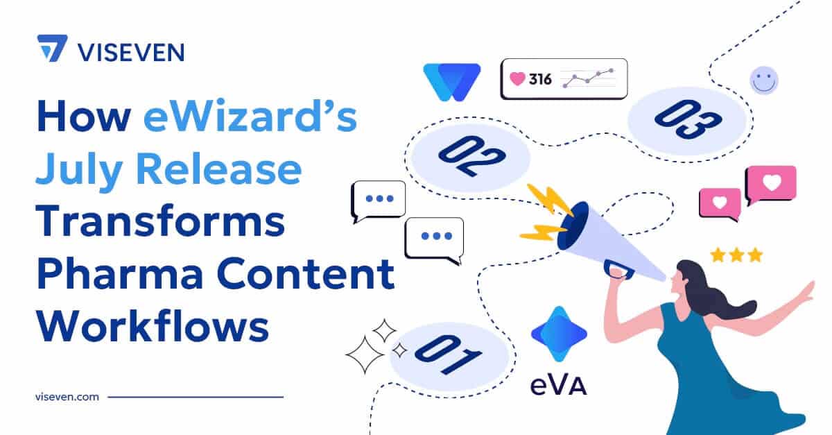 How eWizard’s July Release Transforms Pharma Content Workflows 