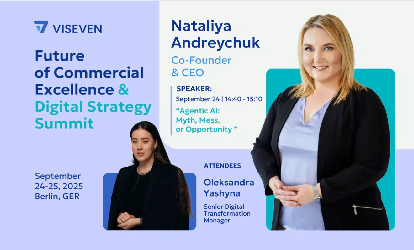 Viseven Takes the Stage at the Future of Commercial Excellence and Digital Strategy Summit