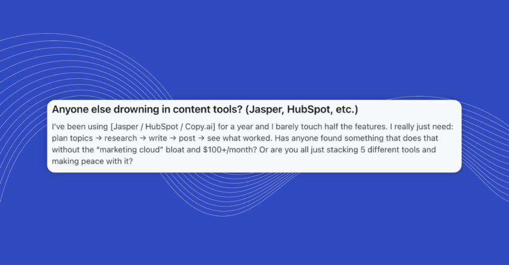 Pharma marketers content tools overload