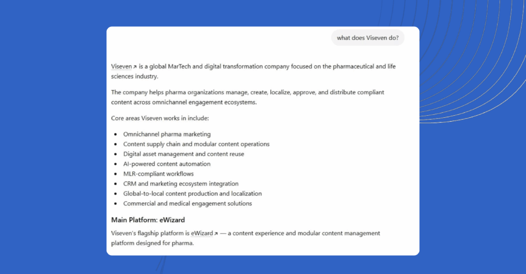 Audit what AI models currently believe about your brand 